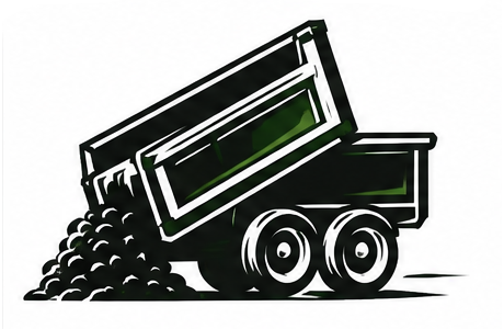 Landscape material delivery icon